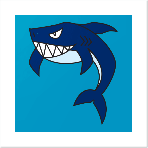 Lil Shark Wall Art by Dnatz